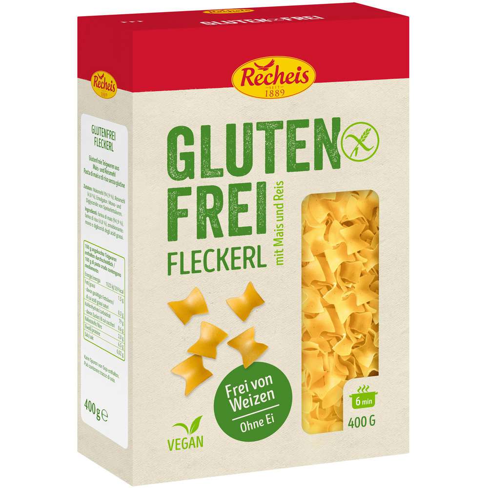 Produktabbildung Recheis Nudeln Fleckerl Glutenfrei