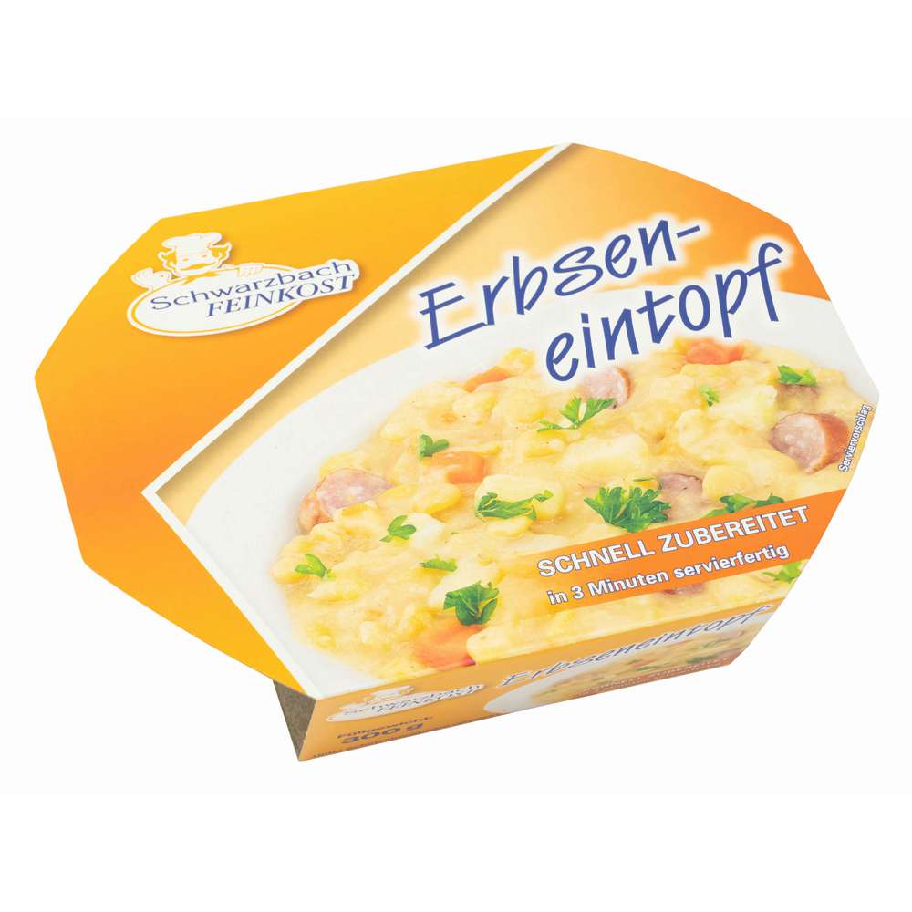 Produktabbildung Schwarzbach Feinkost Erbseneintopf