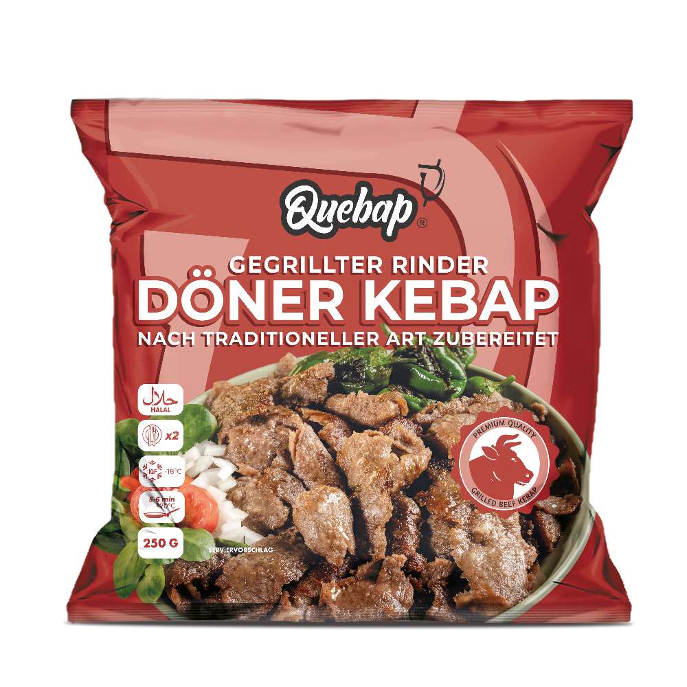 Produktabbildung Quebap Kebap Rind, tiefgekühlt