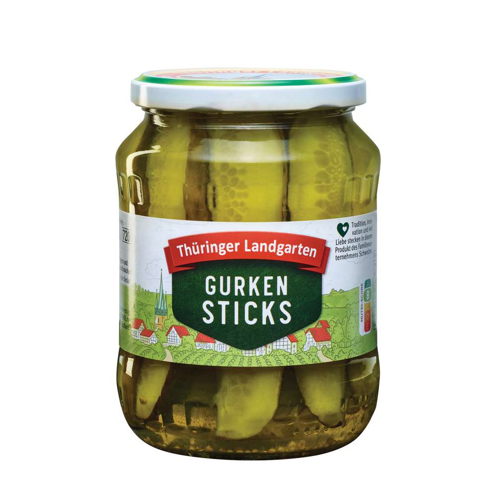 Produktabbildung Thüringer Landgarten Gurkensticks
