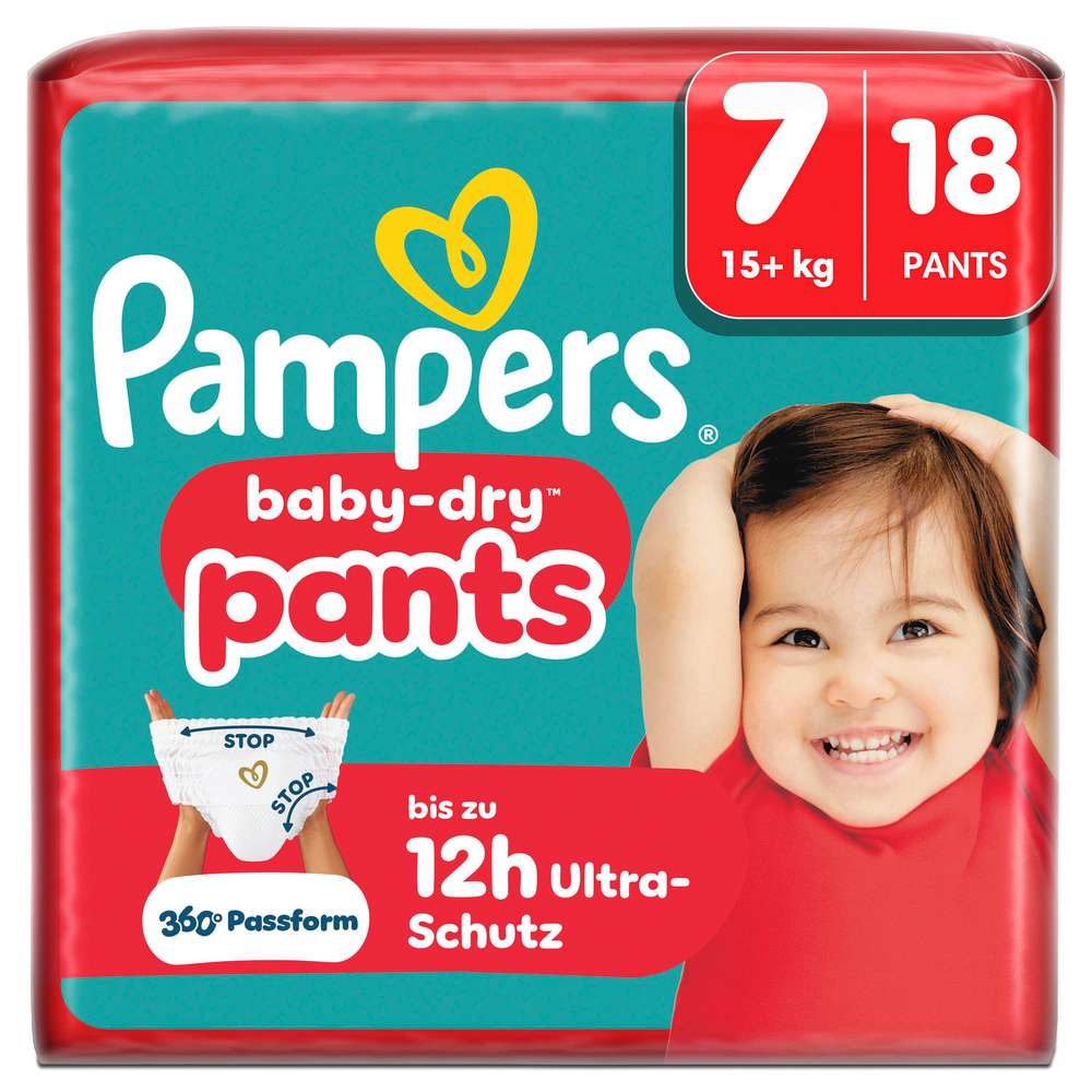 Produktabbildung Pampers Baby Pants Baby Dry Gr.7 15+ kg