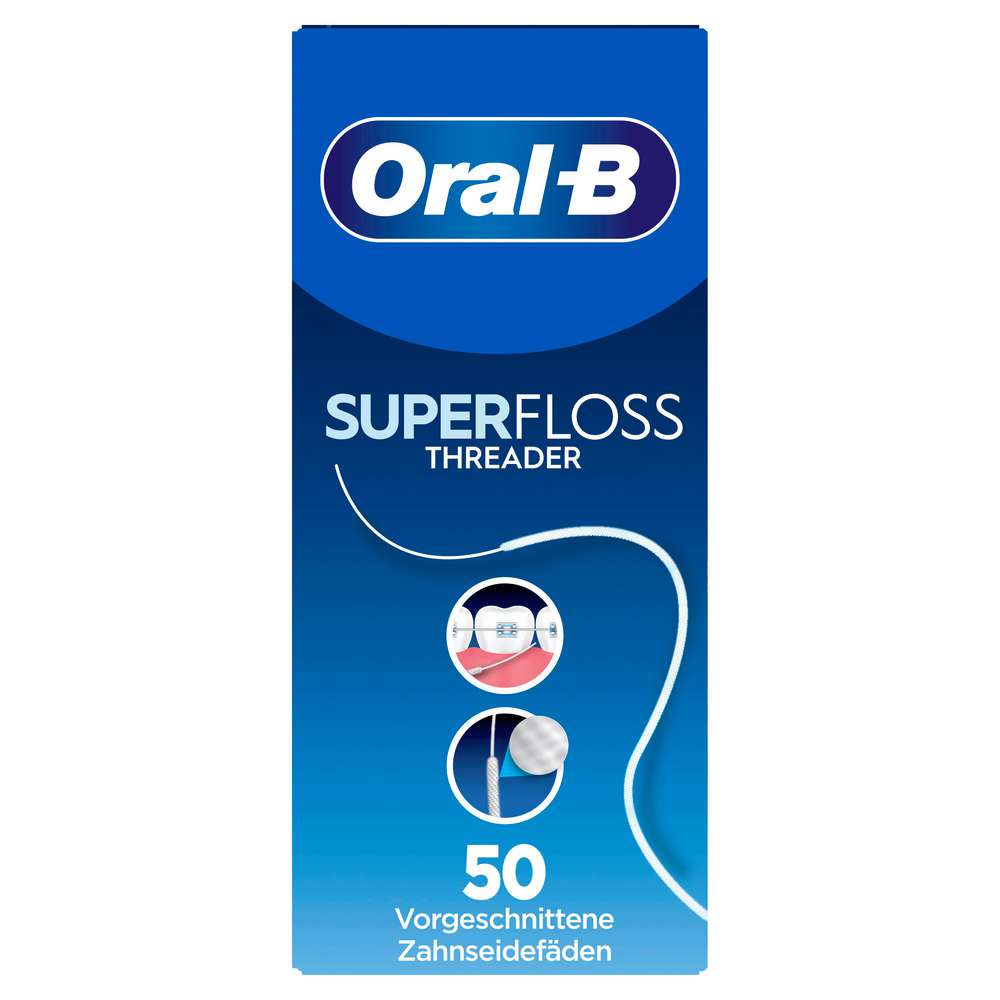 Produktabbildung Oral-B Threader Zahnseide, Fäden