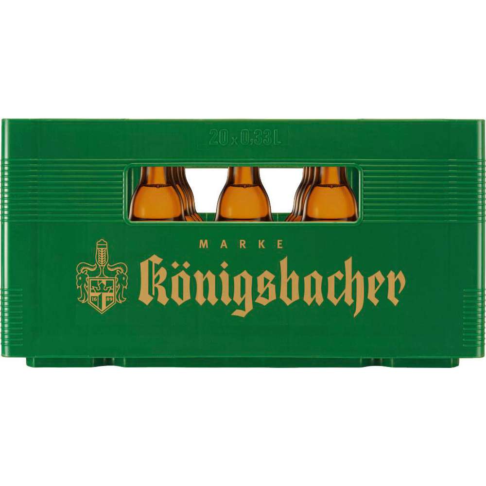 Produktabbildung Königsbacher Pilsener Bier 4,8% (20x 0,330 Liter)