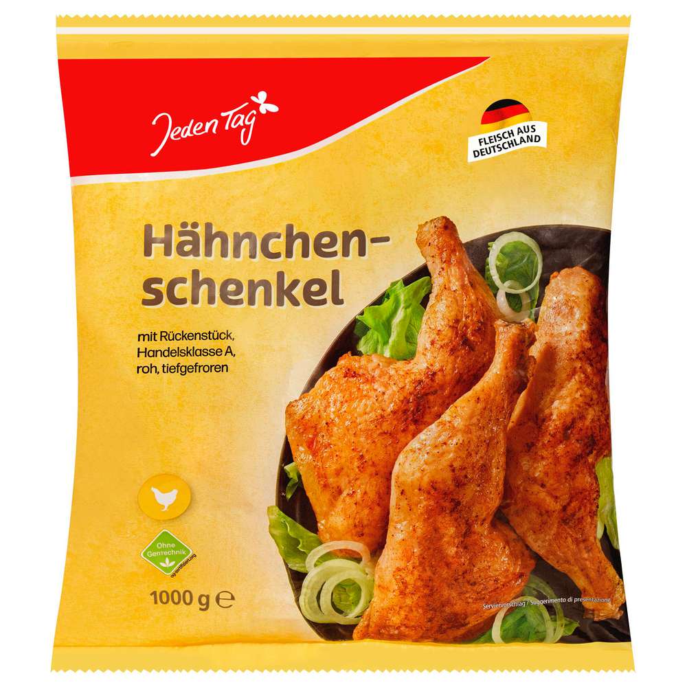 Produktabbildung Jeden Tag Hähnchenschenkel