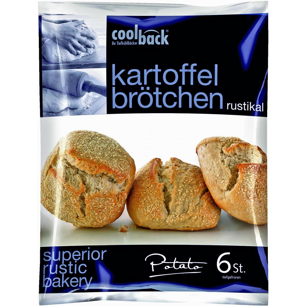 Produktabbildung keine Marke Cool Back  Kartoffelbrötchen Rustikal, 480 g