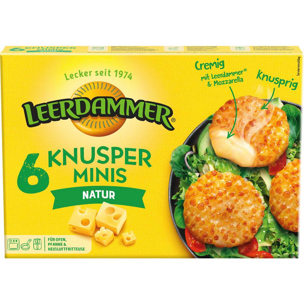 Produktabbildung Leerdammer Knusper Minis Natur
