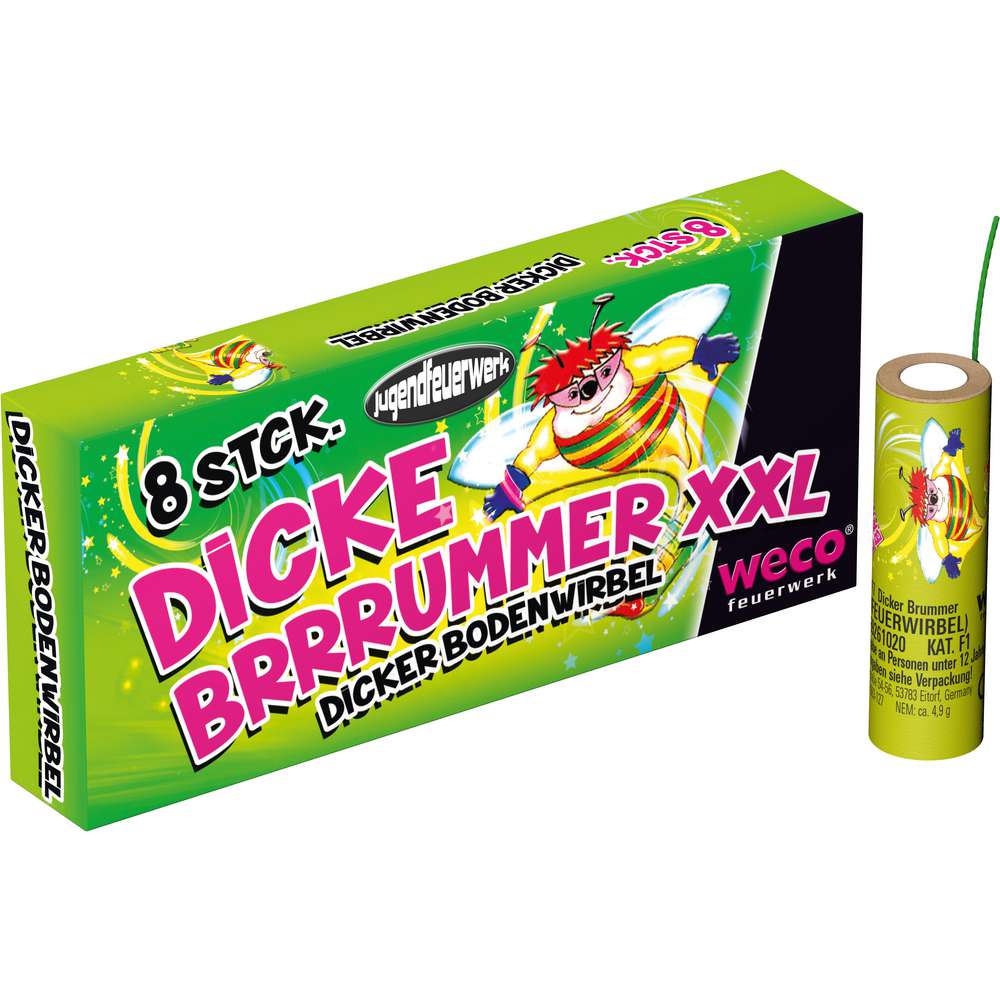 Produktabbildung Weco Dicke Brummer XXL, Dicke Bodenwirbel