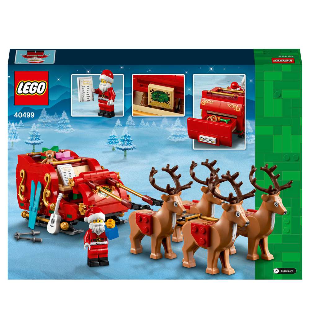 Produktabbildung Lego LEGO Schlitten des Weihnachtsmanns 40499