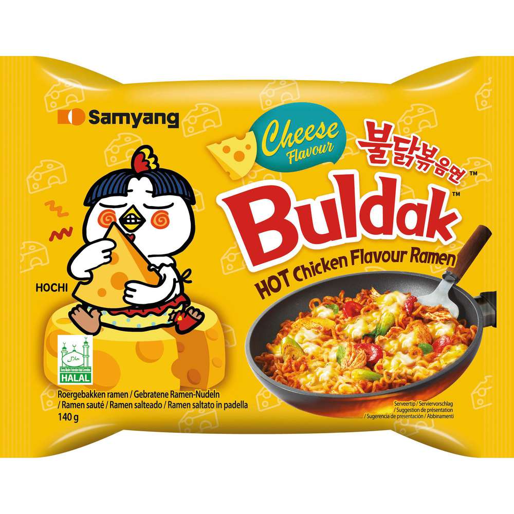 Produktabbildung Samyang Buldak Hot Chicken Flavour Ramen, Käse