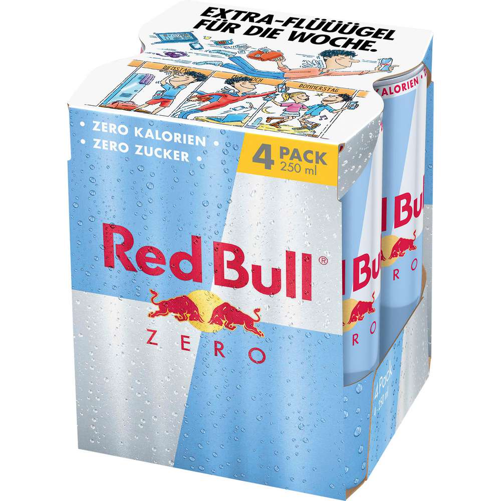 Produktabbildung Red Bull Energy Drink Zero 4er-Pack