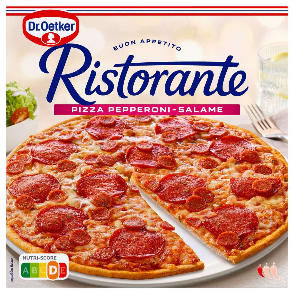 Produktabbildung Dr. Oetker Pizza Ristorante Pepperoni-Salami, tiefgekühlt