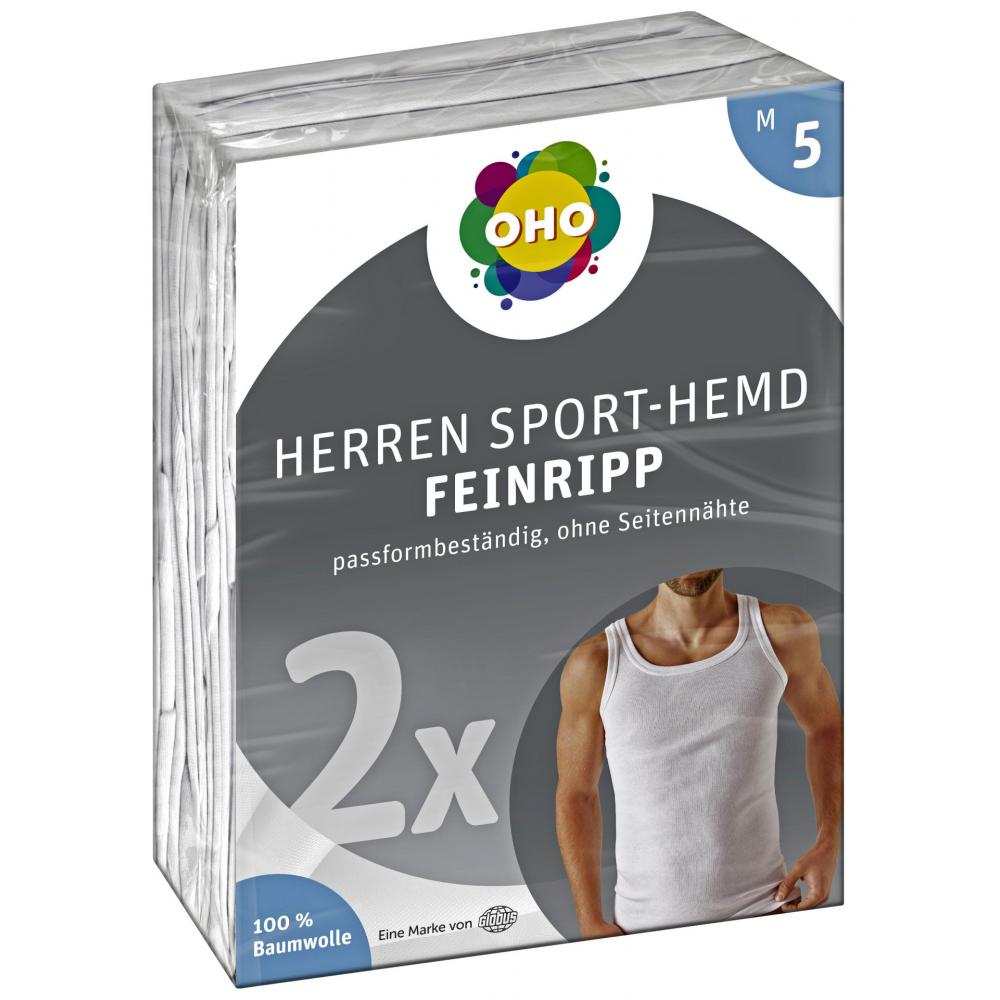 Produktabbildung keine Marke OHO Herren-Sport-Hemden 2er-Pack oder -Slips 3er-Pack, je 2er-/3er-Pack