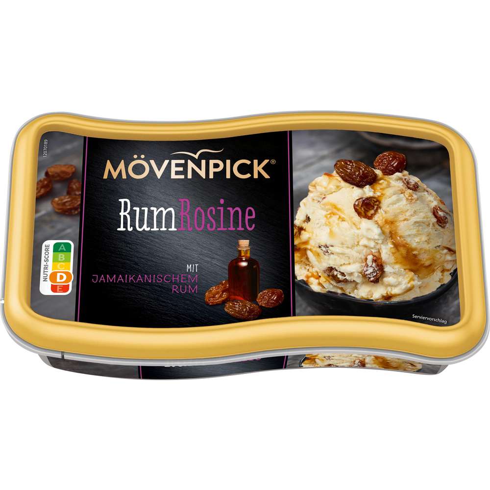 Produktabbildung Mövenpick Eis, Rum Rosine