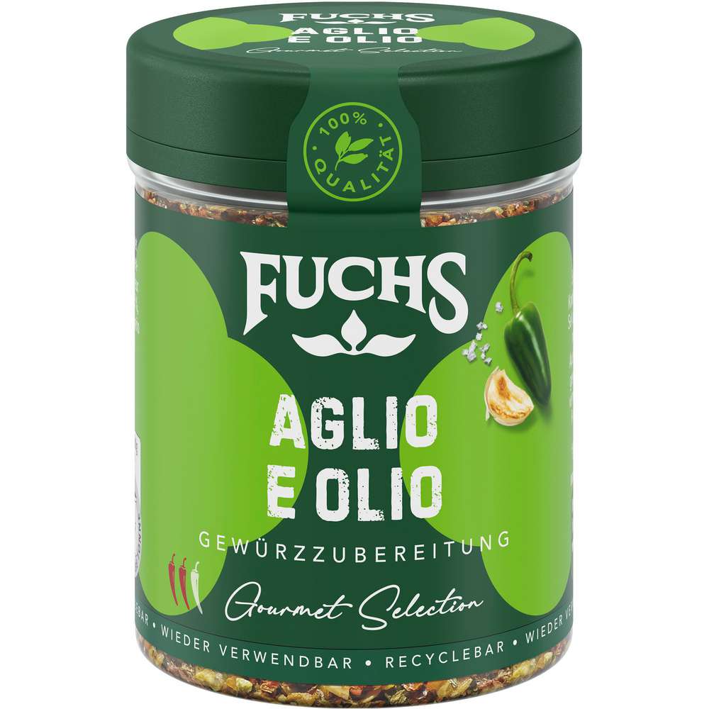 Produktabbildung Fuchs Aglio e Olio Gewürzubereitung