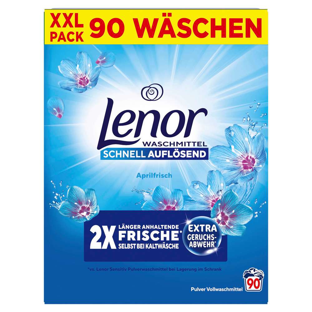 Produktabbildung Lenor Voll-Waschmittel Pulver, Aprilfrisch