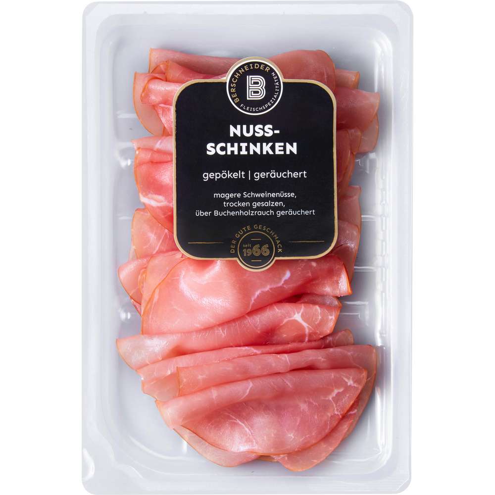 Produktabbildung Berschneider Nussschinken, hauchfein