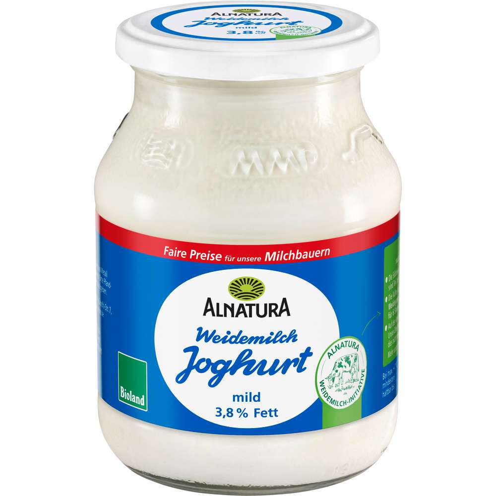 Produktabbildung Alnatura Bio Joghurt mild 3,8% Fett