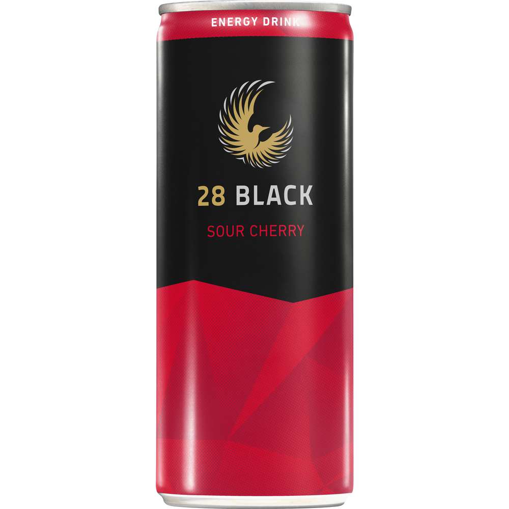 Produktabbildung 28 Black Energy Drink, Sour Cherry