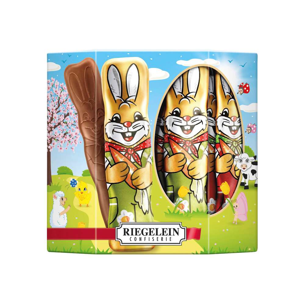 Produktabbildung Riegelein Schoko-Osterhasen