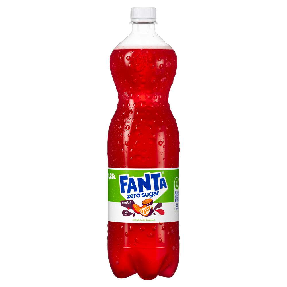 Produktabbildung Fanta Limonade Exotic, Zero