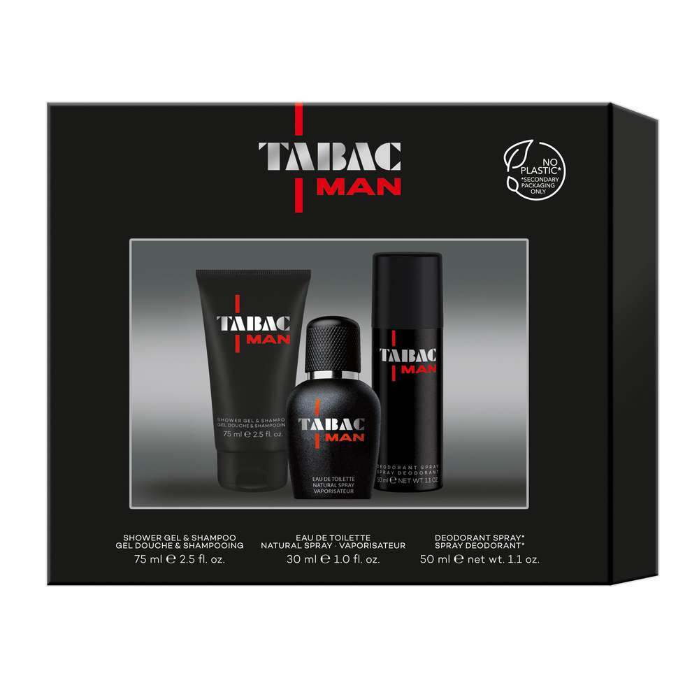 Produktabbildung Tabac Geschenk-Set Man, Eau de Toilette/Duschgel/Deo
