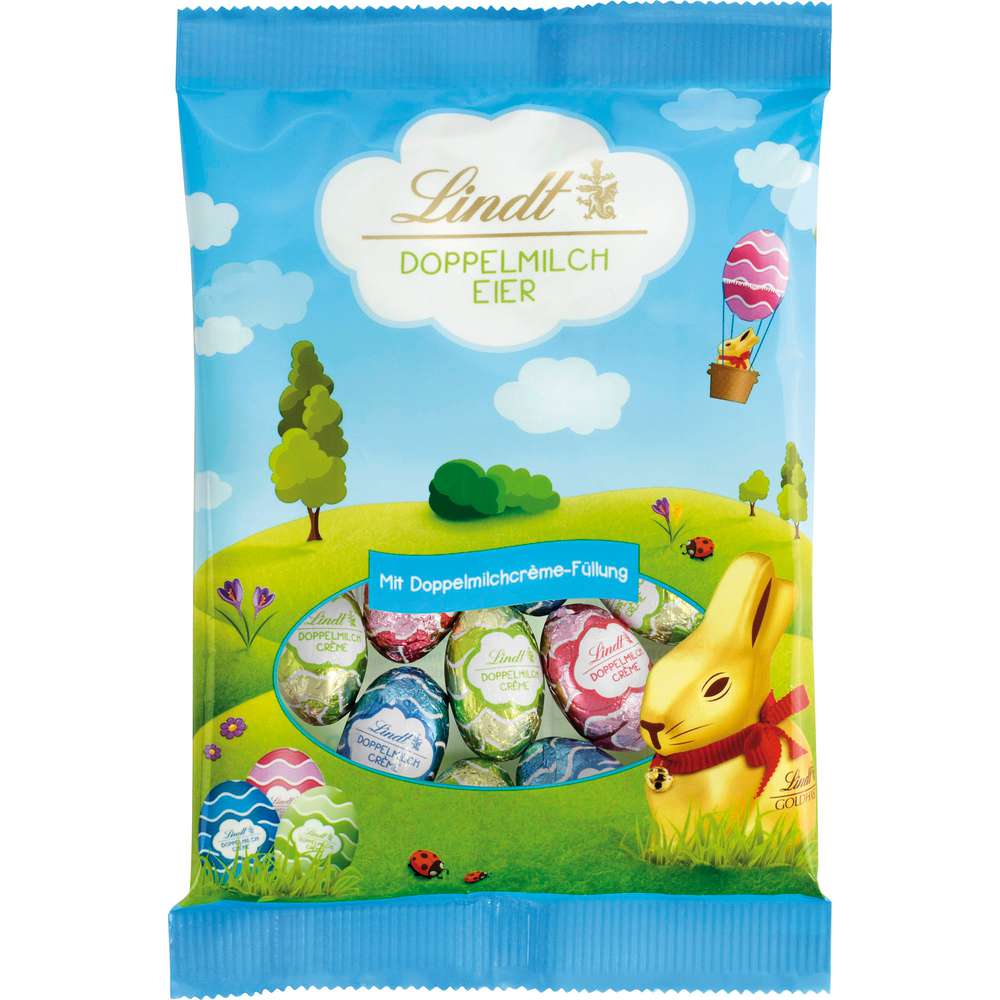 Produktabbildung Lindt Schoko-Ostereier, Doppelmilch