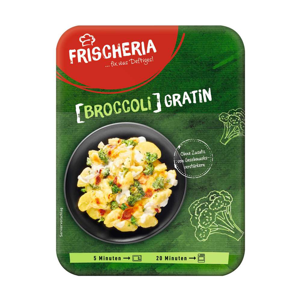 Produktabbildung Frischeria Broccoli-Kartoffel Gratin