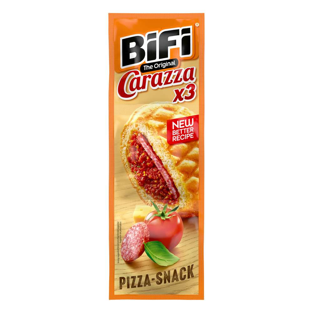 Produktabbildung BiFi Carazza Mini-Pizza Snack