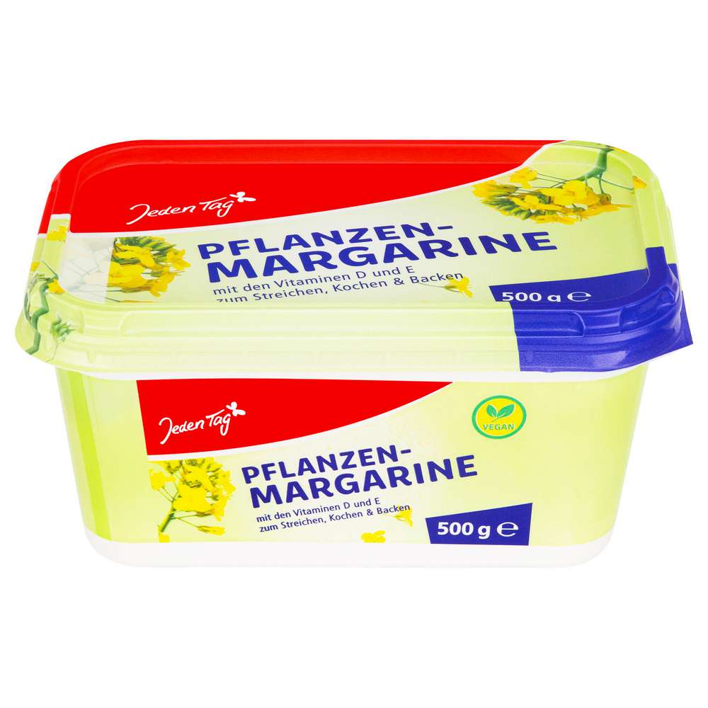 Produktabbildung Jeden Tag Pflanzenmargarine