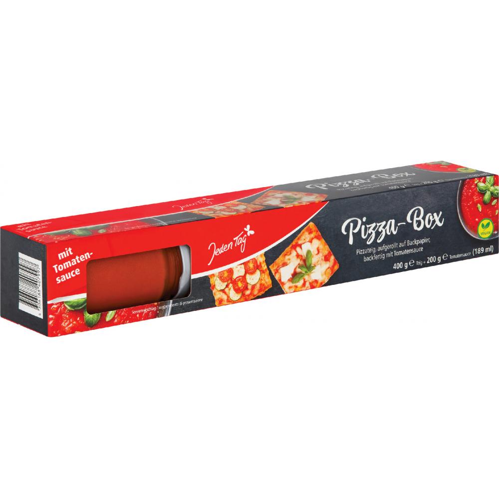 Produktabbildung keine Marke Jeden Tag Pizza-Box, 600 g
