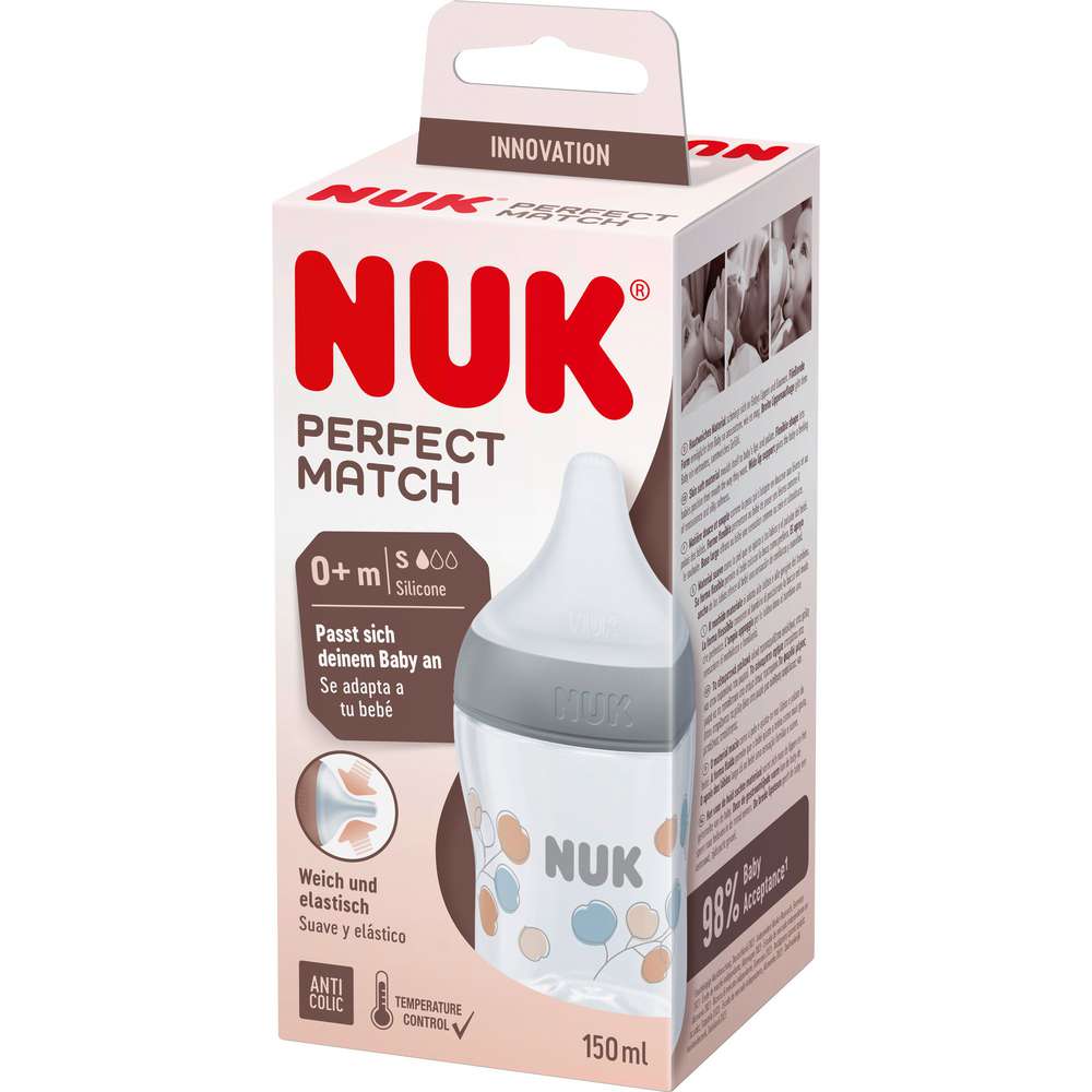Produktabbildung Nuk Trinkflasche Perfect Match Gr. S