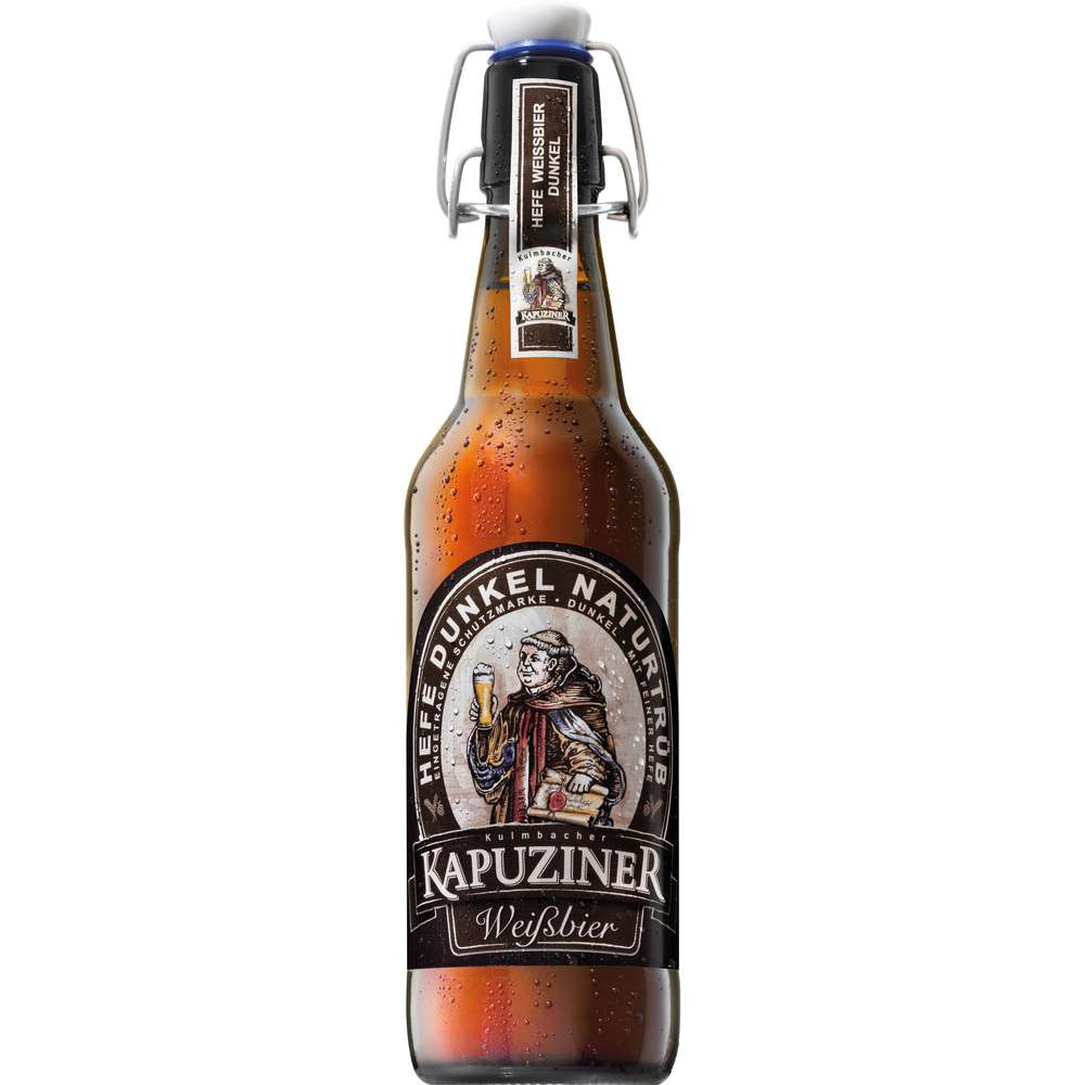 Produktabbildung Kapuziner Hefe-Weißbier dunkel, naturtrüb 5,1%