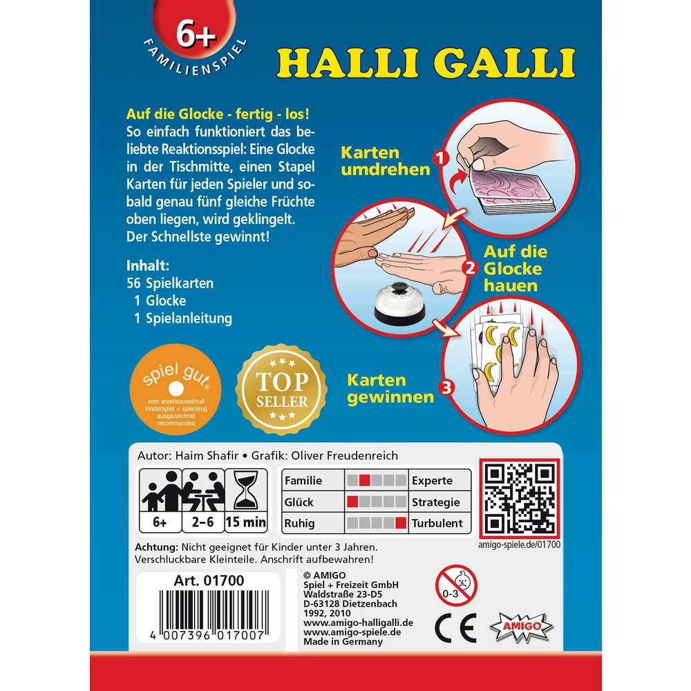 Produktabbildung Amigo Halli Galli Kartenspiel