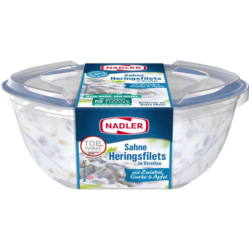 Produktabbildung Nadler Sahne Heringsfilet Gurke Apfel