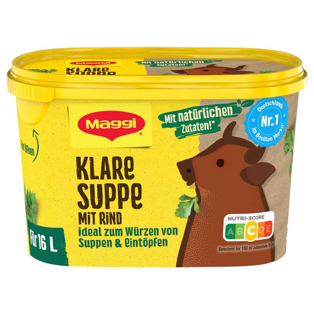 Produktabbildung Maggi Klare Suppe mit Rind