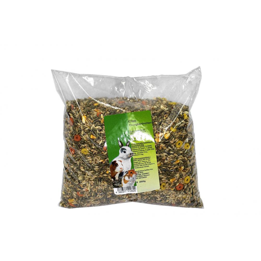 Produktabbildung keine Marke Elan Zwergkaninchenfutter, 2,5 kg