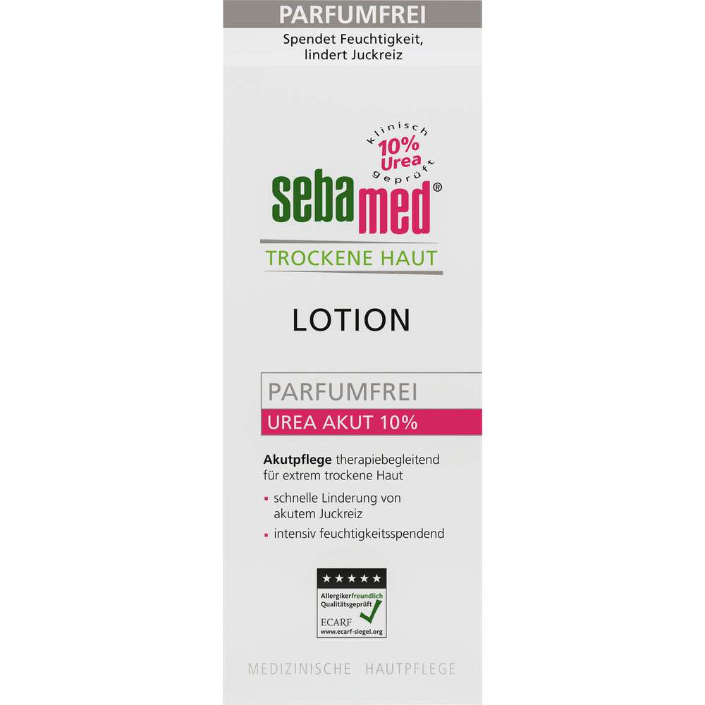 Produktabbildung Sebamed Bodylotion Parfümfrei, trockene Haut