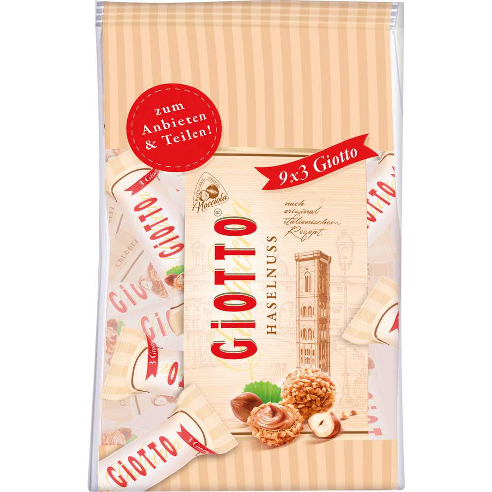 Produktabbildung Ferrero Giotto Beutel, Haselnuss-Gebäck