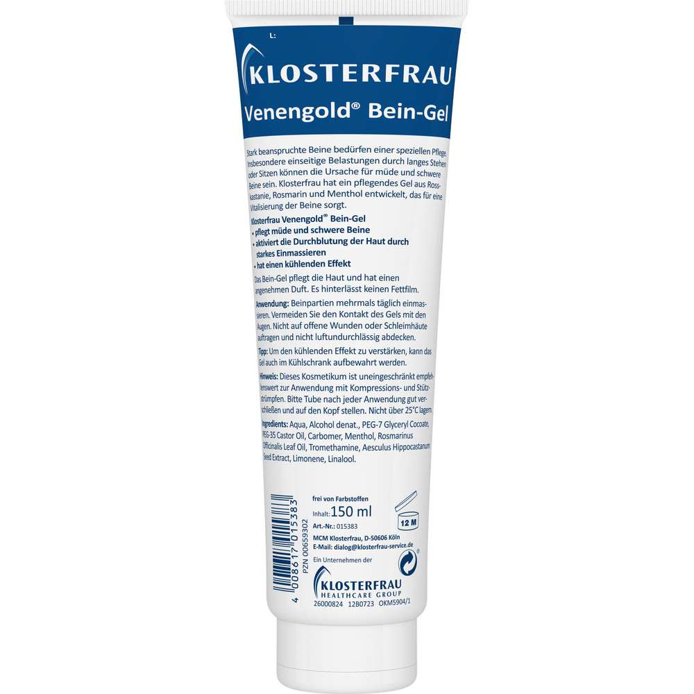 Produktabbildung Klosterfrau Venengold Bein-Gel