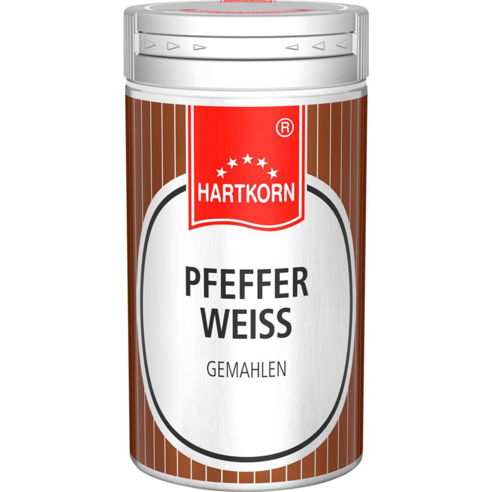 Produktabbildung Hartkorn Pfeffer weiß, gemahlen