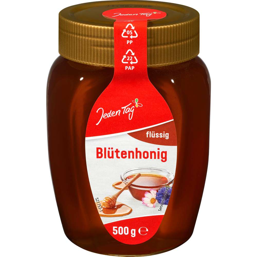 Produktabbildung Jeden Tag Blütenhonig, flüssig