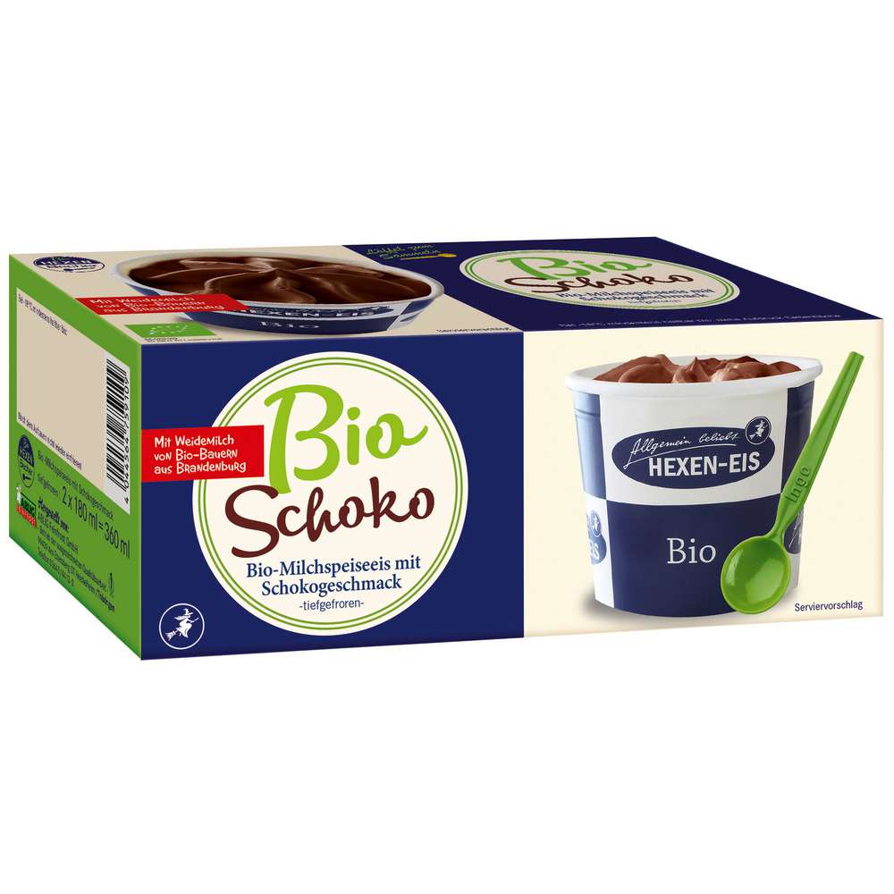 Produktabbildung Hexen-Becher Bio Eis, Schoko