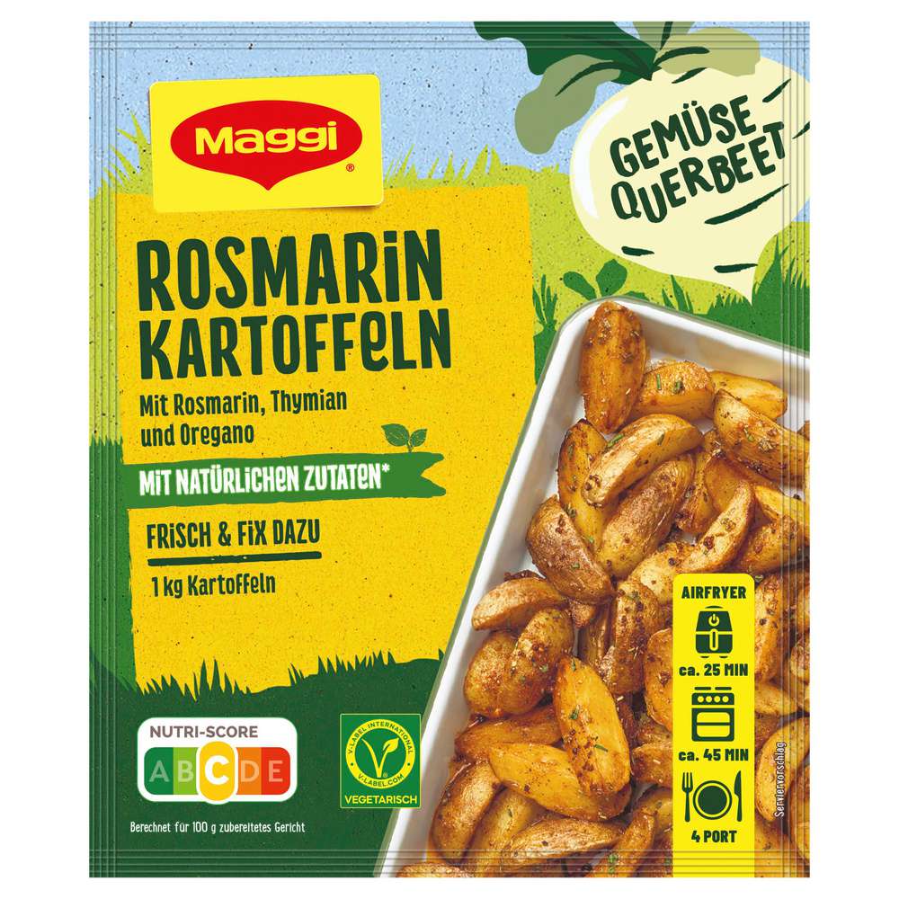 Produktabbildung Maggi Gewürzmischung, Rosmarin Kartoffeln