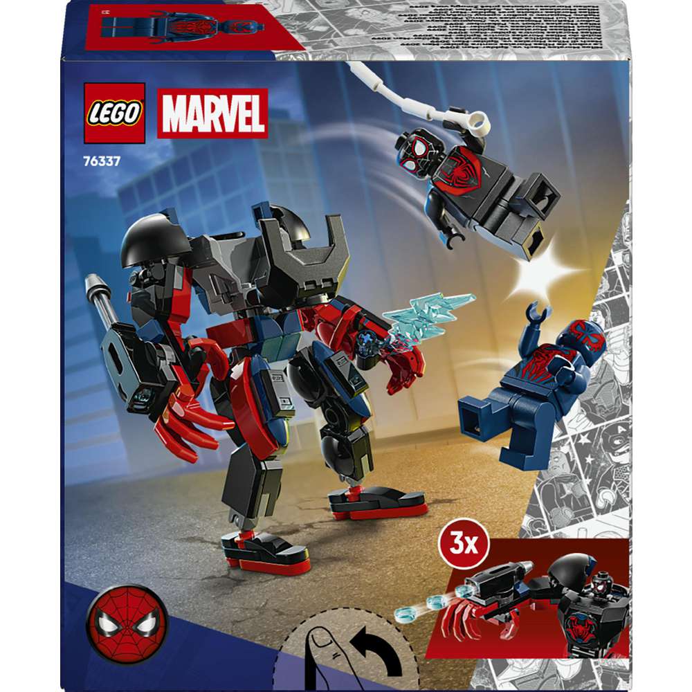 Produktabbildung Lego LEGO Marvel Miles Morales Mech vs. Spider-Man 2099 76337