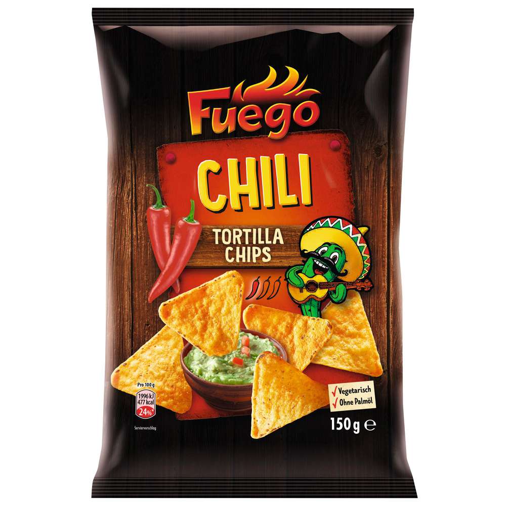 Produktabbildung Fuego Tortilla Chips Chili