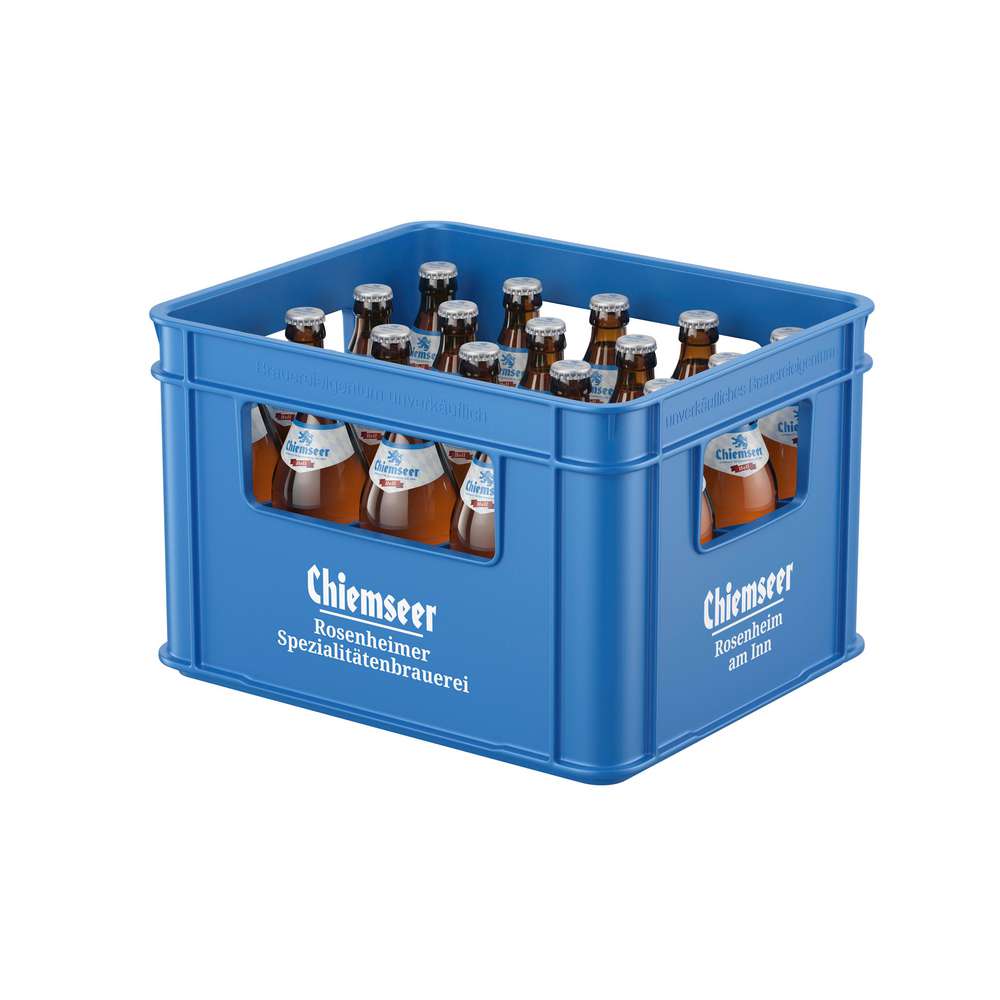 Produktabbildung Chiemseer Lagerbier, hell 4,8% (20x 0,500 Liter)