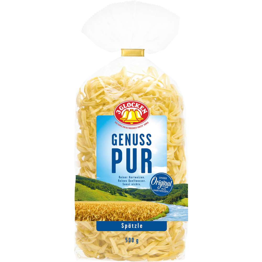 Produktabbildung 3 Glocken Nudeln Genuss pur, Spätzle