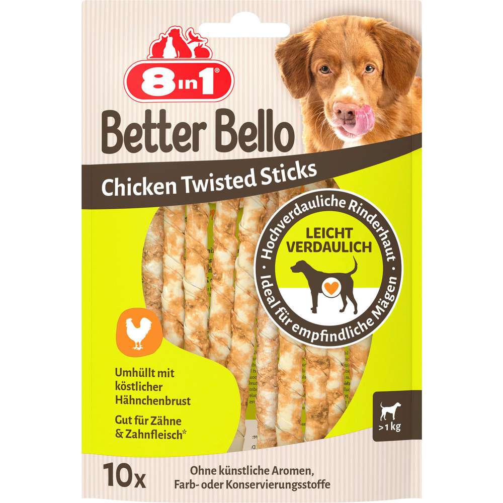 Produktabbildung Tetra Hunde-Snack Better Bello, Chicken Twistet