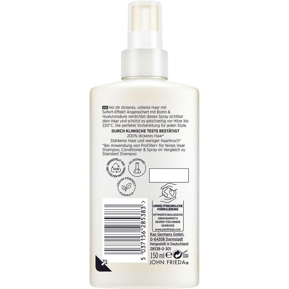 Produktabbildung John Frieda ProFiller+ Spray, Kräftigend