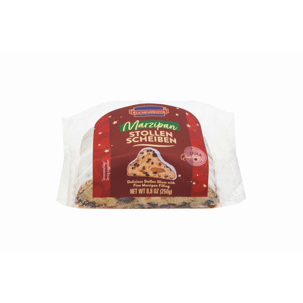 Produktabbildung KuchenMeister Edel-Marzipan Stollen Scheiben